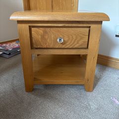 Oak Side Table / Lamp table