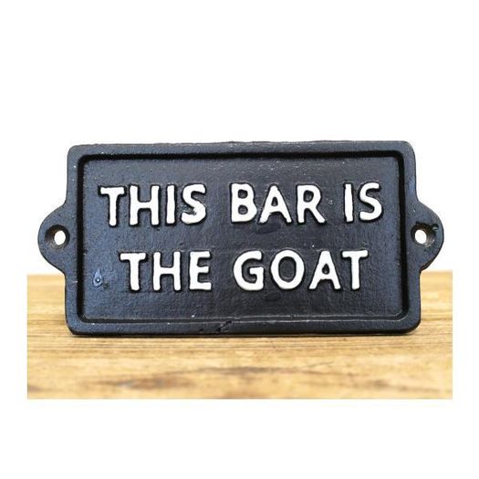 This Bar is the Goat D11524
