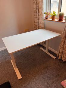 Manual standing desk