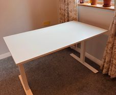 Manual standing desk