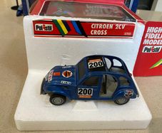 Citroen 2cv Cross Extremely Rare scale 1/24 Year 1978 Polistil