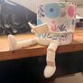 "TP-Buddy" Character Toilet Paper Holder - Whimsical Bathroom Wall Decor - Unique Housewarming Gift - Fits Standard & Mega Rolls - Fun Modern Bathroom Art Image 5