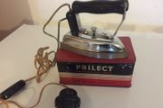 Antique Original Prilect Travel Iron