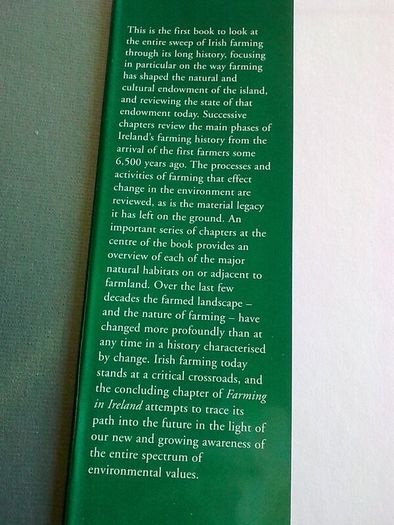 Farming in Ireland History Heritage and Environment by John Feehan Irish history