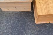 2 blanket boxes
