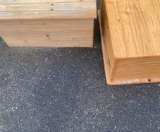2 blanket boxes