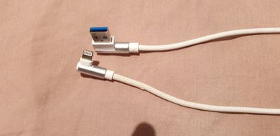 2 metre apple cable long white