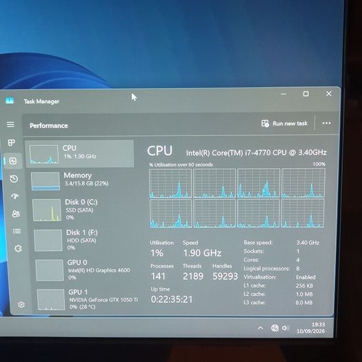 Gaming PC ready to go - core i7 Nvidia GTX