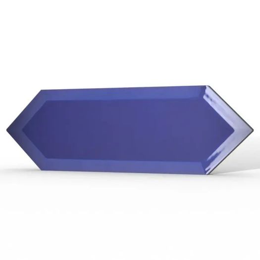 Metro Tile Cupidon Blue Bevelled 30x10cm
