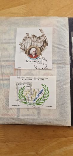 80's Poland Post Stamps