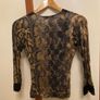 Animal Print Women's top, size S/M Image 5