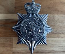 Lancashire Constabulary Helmet Badge