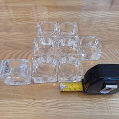 Glass nightlight holders