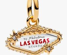 Pandora 2026 Las Vegas Sign Dangle Charm  Brand New
