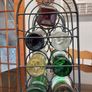 metal wine bottle holder Image 5