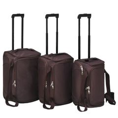 3 Piece Luggage Set Coffee