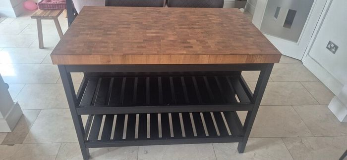 kitchen butcher block