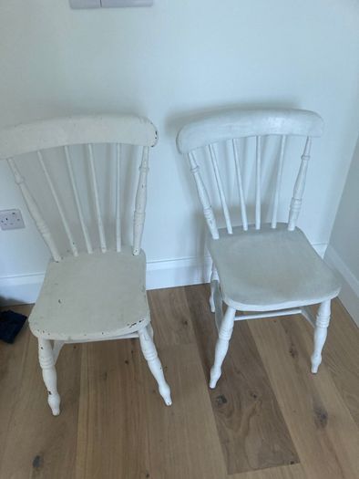 Kitchen Chairs x 2 - Windsor - Antique Farmhouse.