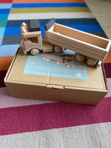 wooden truck