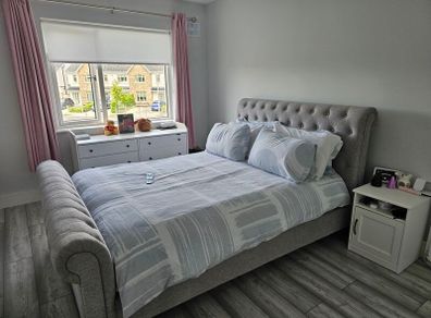 sleigh bed frame