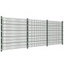 Fence Panel with Posts 6x2 m Green Image 2