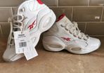 Reebok Classics Question Mid GX0230 White Red 6 Limited New Size EUR40.5 US8 UK7