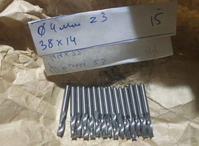 4mm 5mm 6mm Solid Carbide End Mill 3 Flute USSR CNC Cutter Milling Tool
