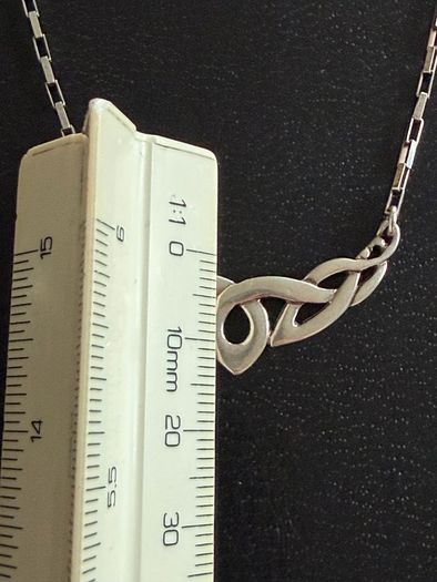 silver necklace