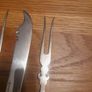 vintage chinese solid silver cutlery ,172g,full halmark Image 4