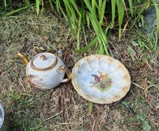 Teapot and Dish