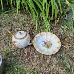 Teapot and Dish