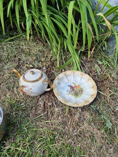 Teapot and Dish