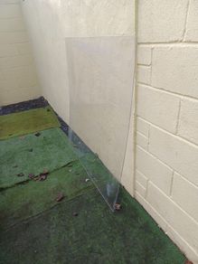 Perspex 131 cm x 130 cm