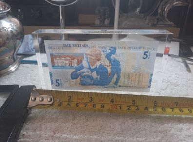Golfers Present.Jack Nicklaus Paperweight.