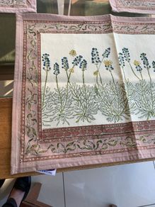 Cotton placemats x6
