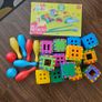 Waffle blocks + bowling pin and ball set + golf set Image 7
