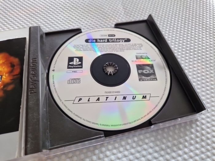 Die Hard Trilogy PlayStation1 Ps1 PlayStation2 Ps2 Games Original