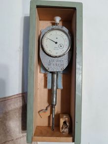 Soviet Internal Groove Micrometer 504-2001 0-10mm USSR 1985 Complete Set in Box