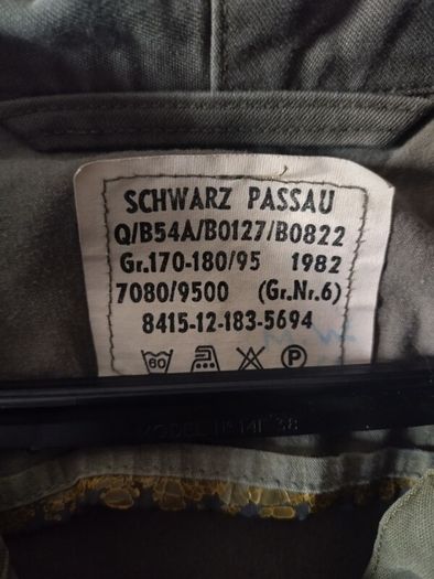 German Army Bundeswehr Parka