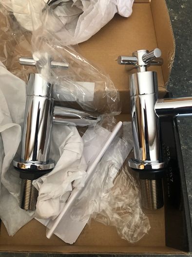 Bath taps.