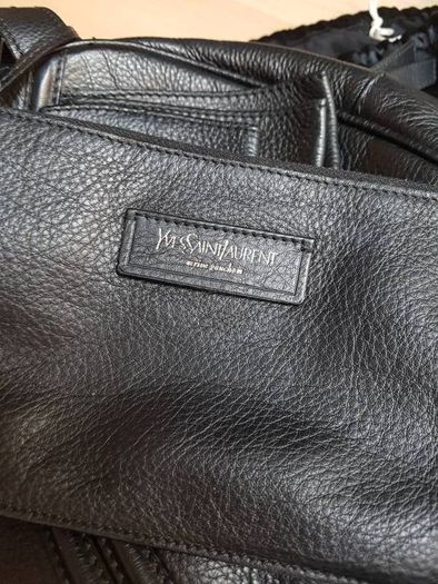 Yves Saint Laurent leather obi bow bag