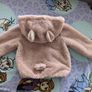 Baby Girls Fur bunny Ears Coat , jacket,Size 6-9 Months Image 8