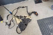 12 vw passat cc drivers door lock actuator unit and loom