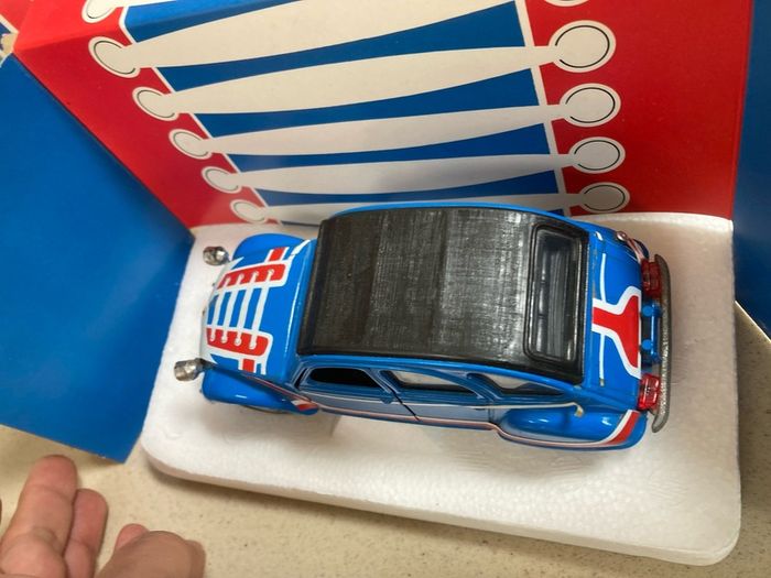 Citroen 2CV Basket Scale 1/25 Polistil Extremely Rare