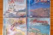 4 CD's Great Relaxing Classics / Russian classics / Dream classics / Mediterranean classics. VG condition.