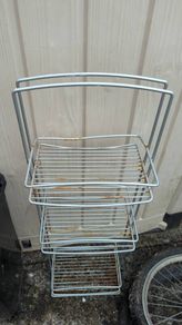 bathroom rack
