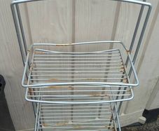 bathroom rack