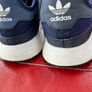 Gents Adidas Navy Laced Runner Trainers Uk Size 10. In Super Condition Image 6