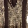 Yumi boutique chiffon animal print dress Image 4