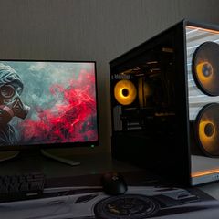 High Quality Lian Li AMD Ryzen Custom Gaming PC | 7800X3D | RX9060XT 16GB | 32GB DDR5 | NVMe | Corsair 850X Gold | AIO LCD